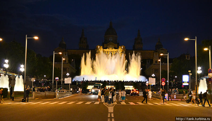 Барселона. Площадь Испании, отличное место для съемок фильма Барселона, Испания