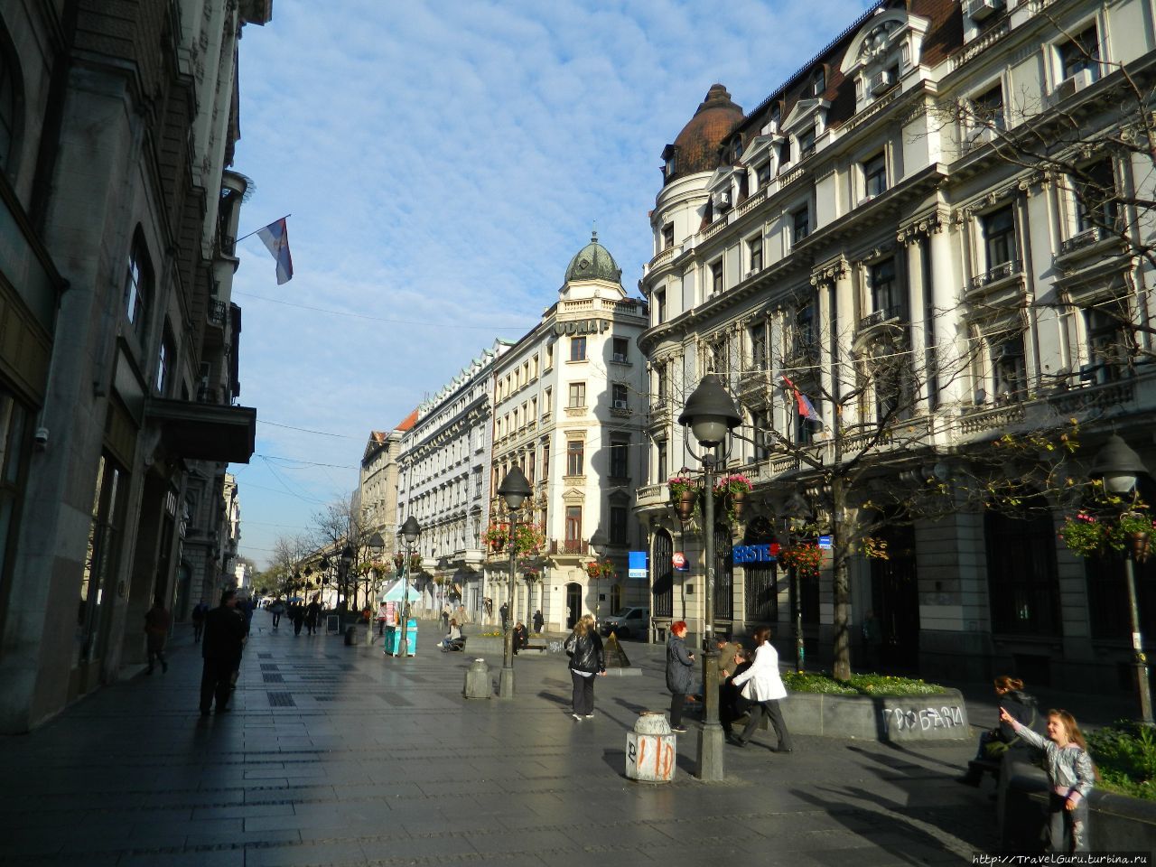 Пешеходная улица князя Михаила Белград, Сербия