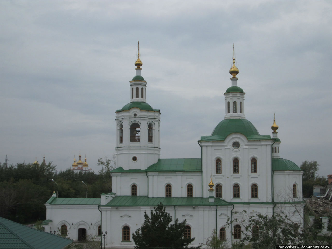 Вознесенско-Георгиевский храм Тюмень, Россия