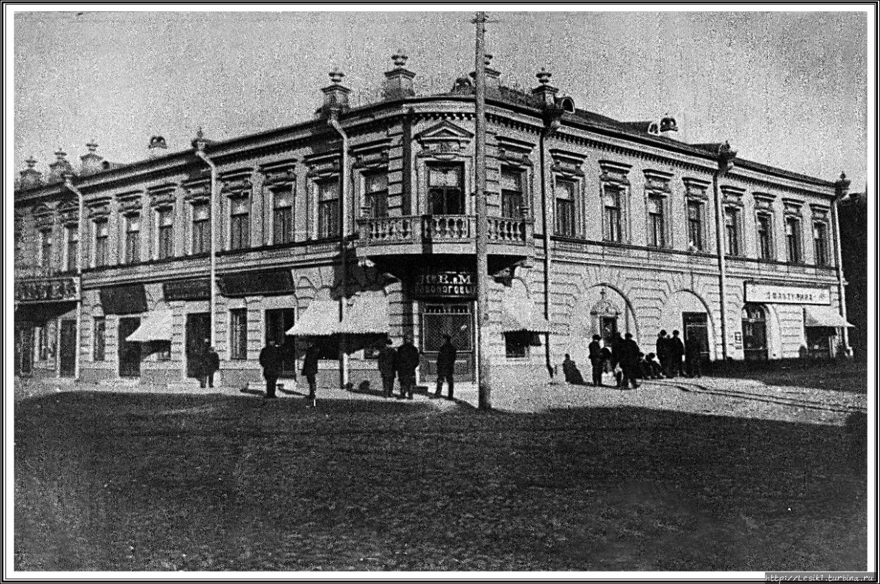 Дом Е.К. Плотниковой. 1915 год. Архангельск, Россия