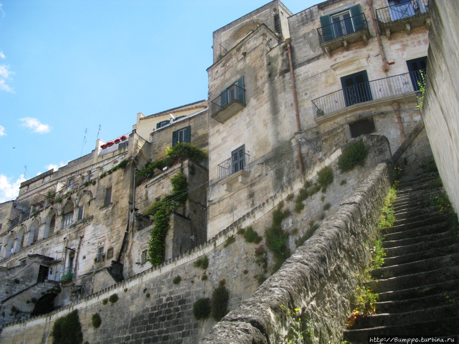 лестницы... Матера, Италия