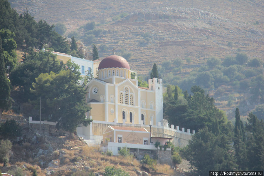 Церковь Великой Богородицы Сими, остров Сими, Греция