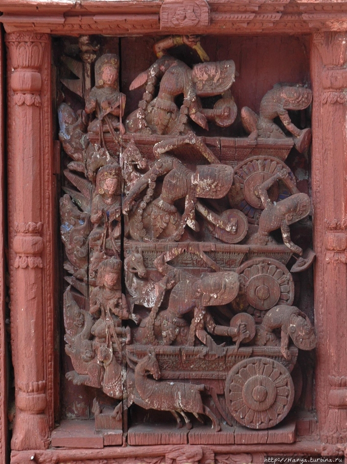 Декор Мохан Чоука. Из интернета Катманду, Непал
