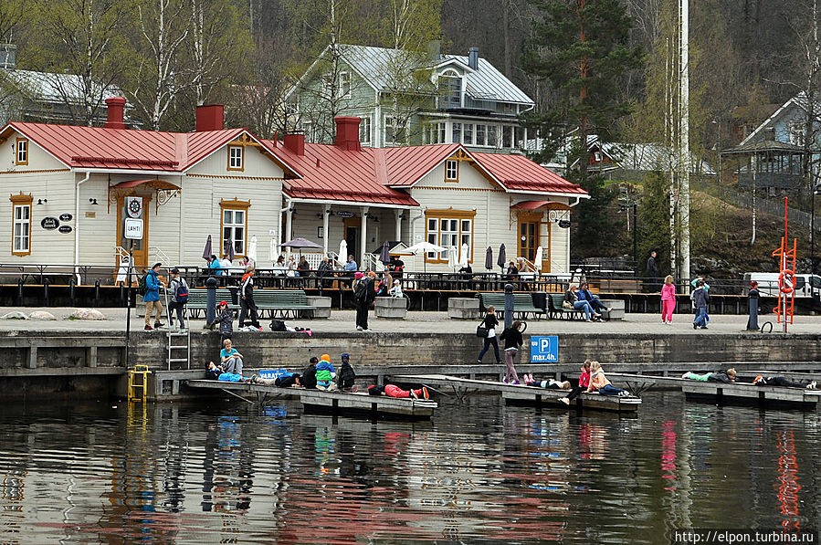 Весна в городе зимнего спорта Лахти, Финляндия