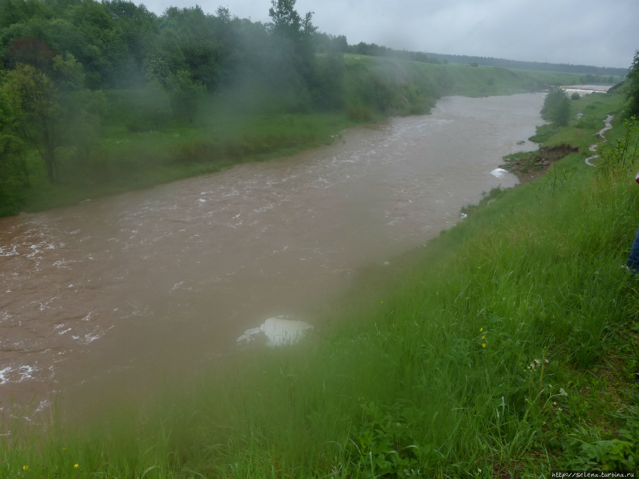 Саблинский водопад Ульяновка, Россия