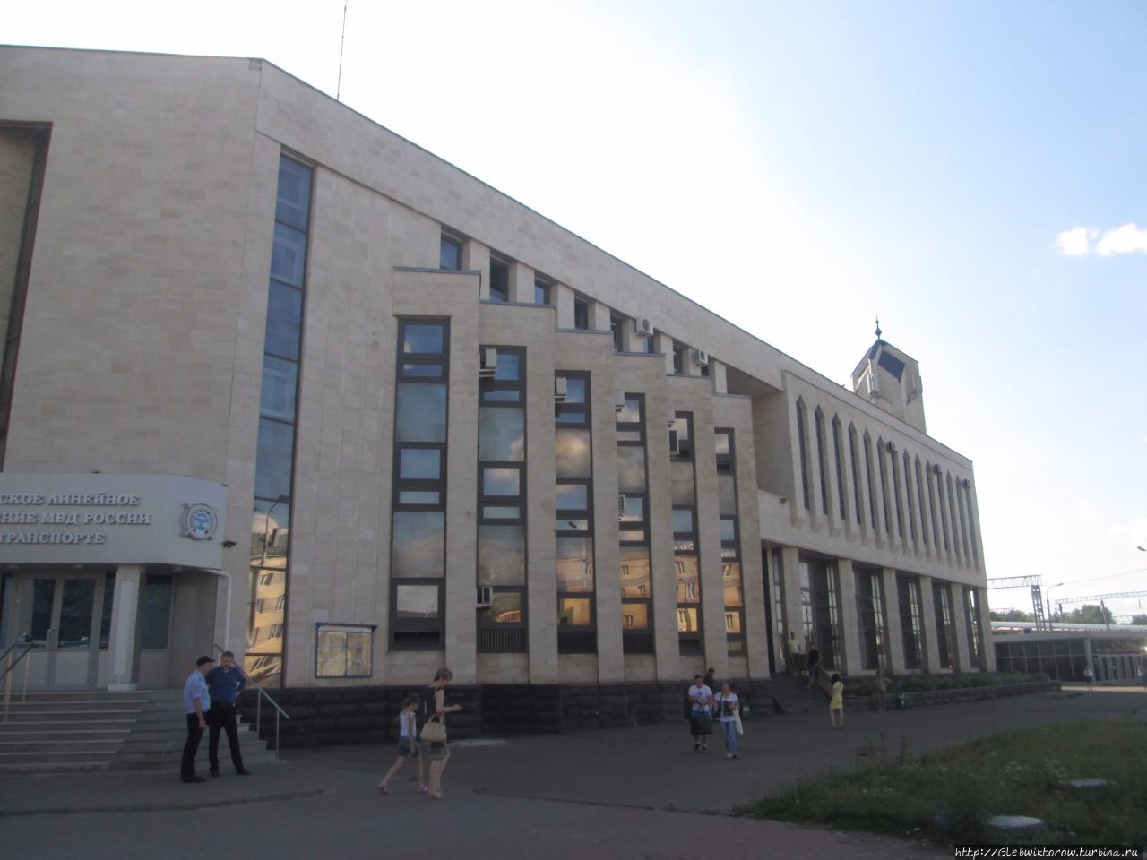 Прогулка около вокзала Казань, Россия