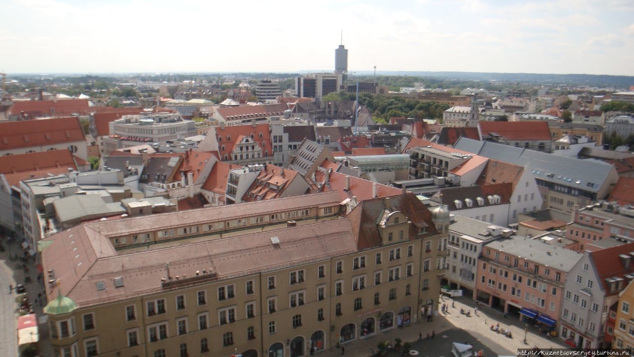 Башня Перлах Аугсбург, Германия Башня Перлах Аугсбург, Германия