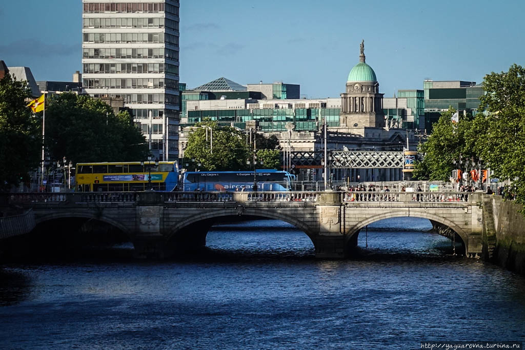 Мост О’Коннел. Фото из Интерента. Дублин, Ирландия