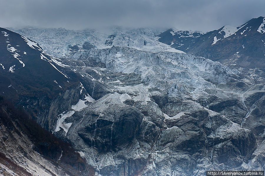 Большой ледник Манаслу Непал