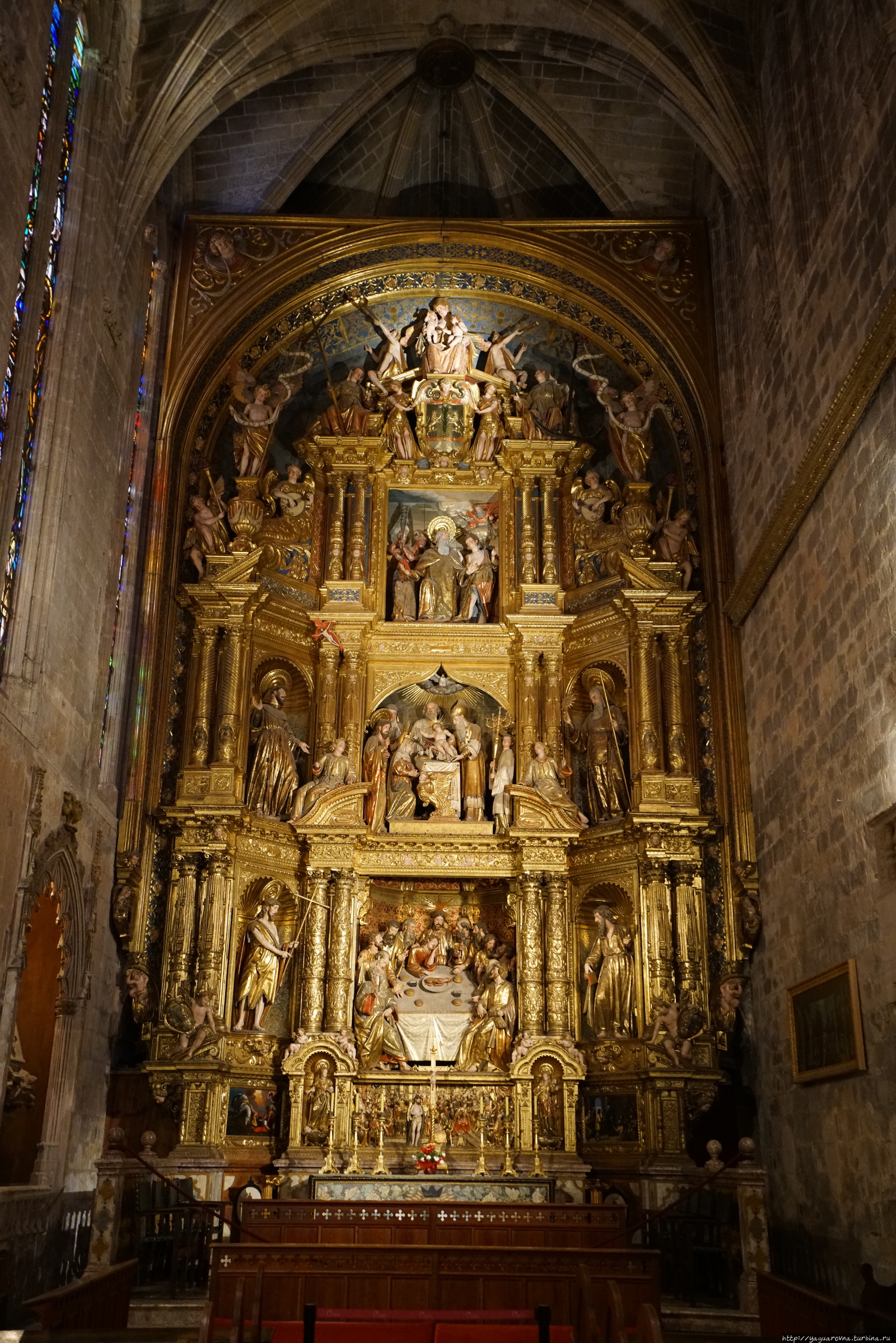 Кафедральный собор Пальма-де-Майорка, остров Майорка, Испания