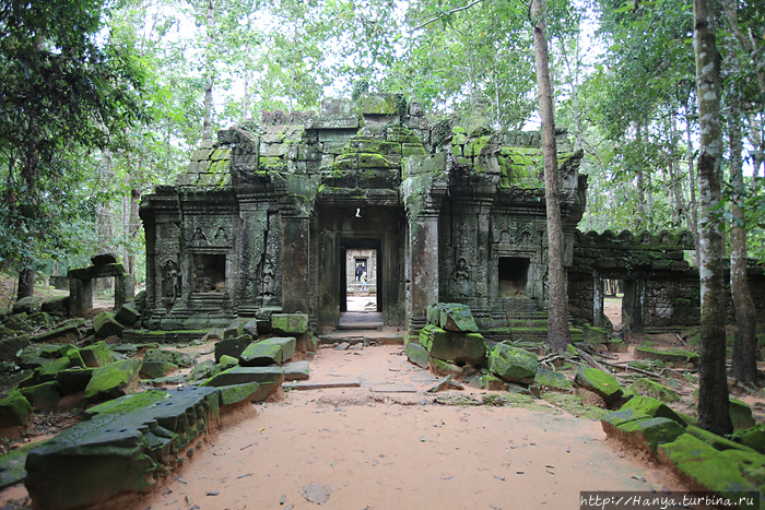Западная внутренняя гопура храма Та Сом. Фото из интернета Ангкор (столица государства кхмеров), Камбоджа