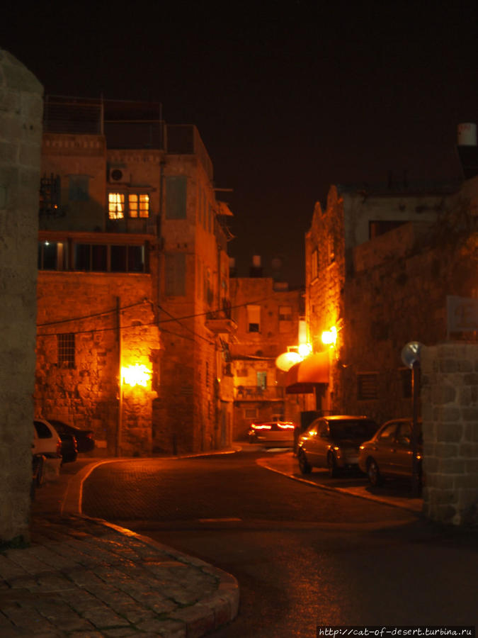 Прогулка по ночному Акко Акко, Израиль