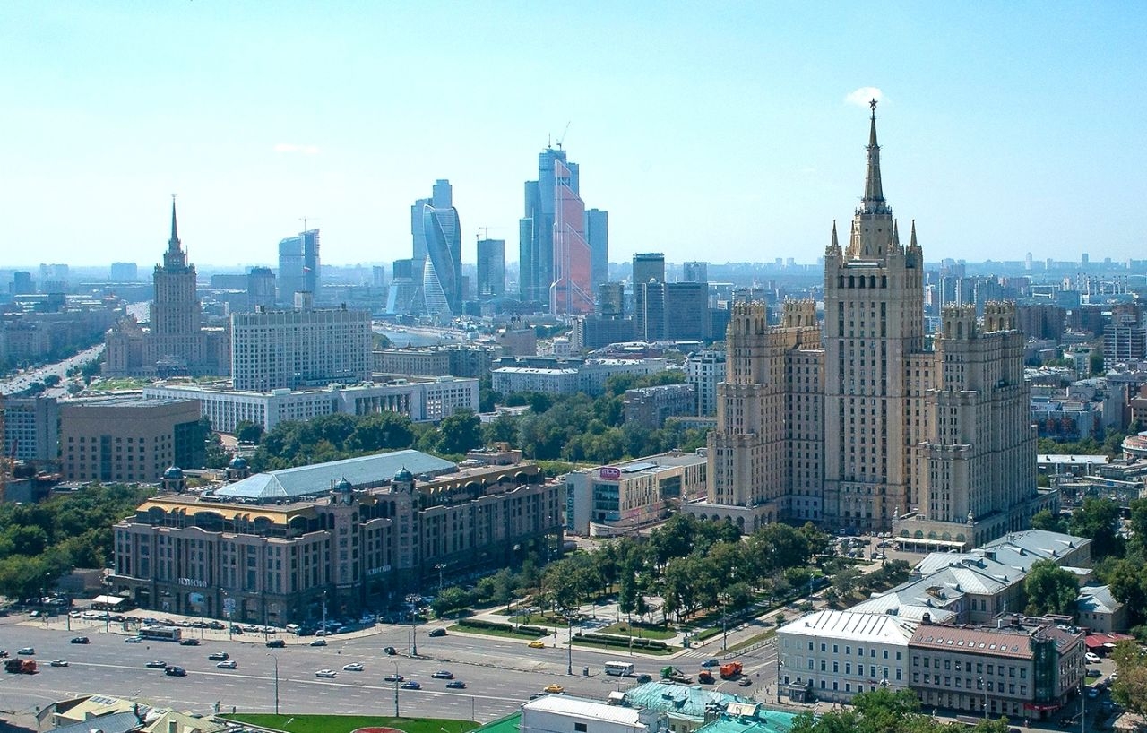 Кудринская площадь, Новинский бульвар и их небожители Москва, Россия