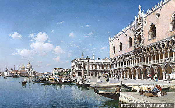 Дворец дожей, Ф. Кампо Венеция, Италия
