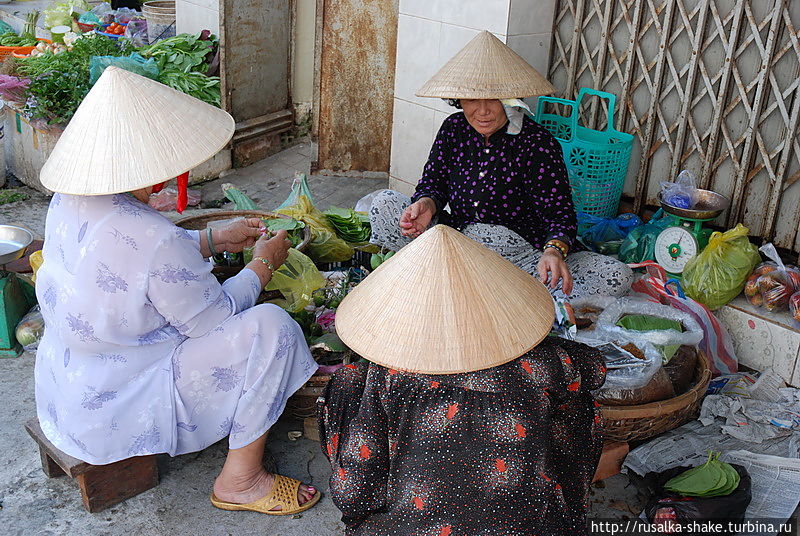 Местный рынок Нячанг, Вьетнам