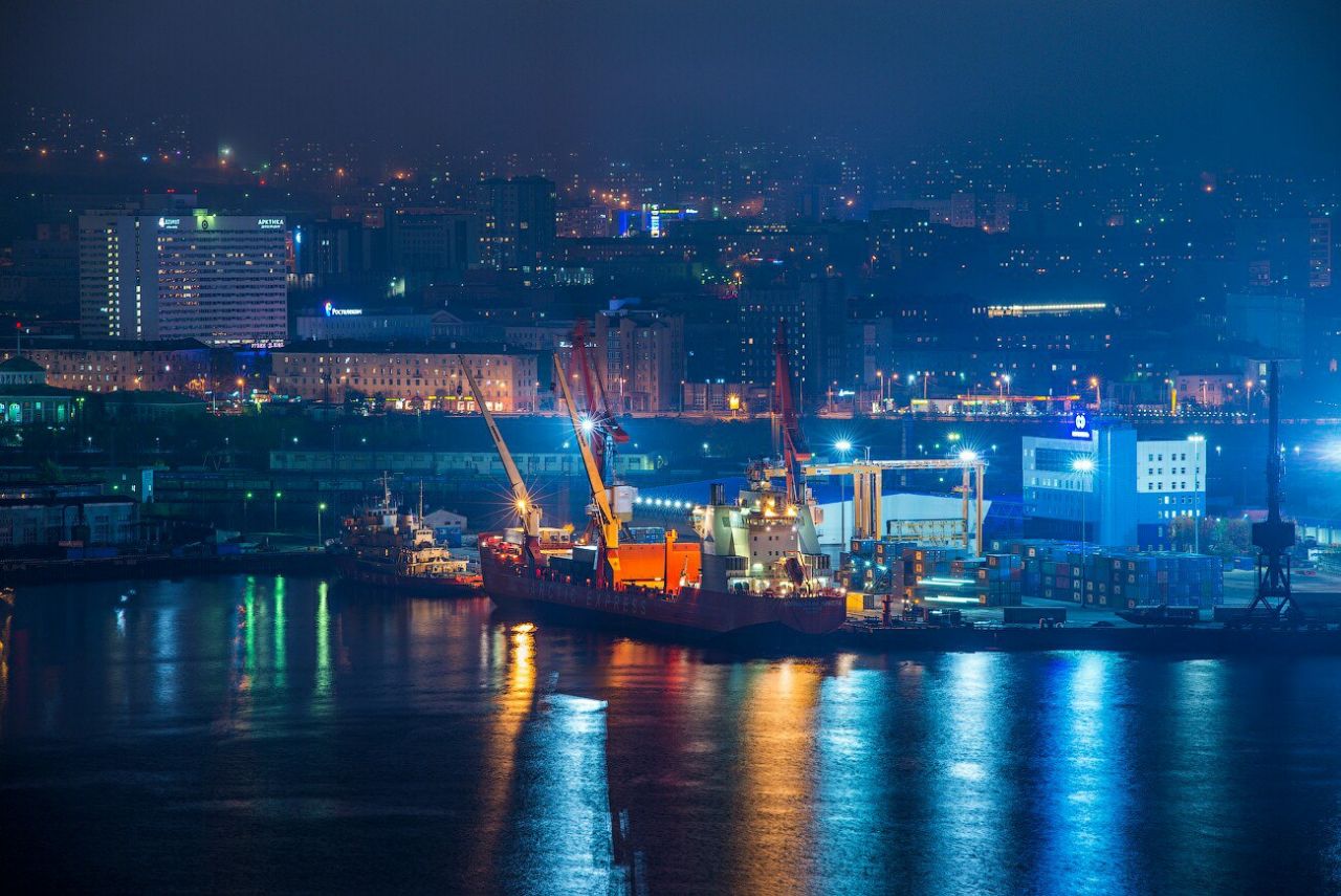 Мурманский морской торговый порт Мурманск, Россия