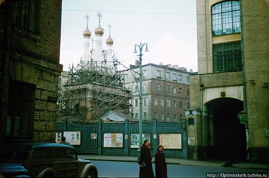 Москва, СССР, 1956 год. (Jacques Dupâquier) Москва, Россия