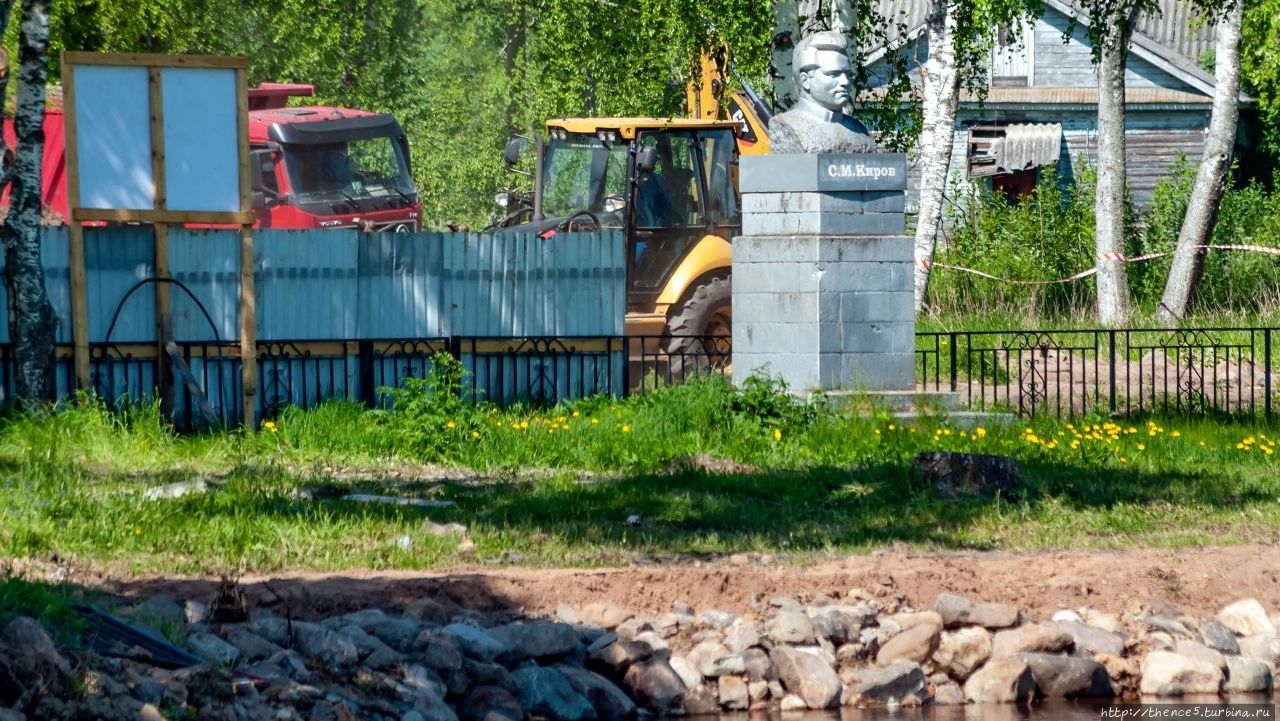 Посёлок Вознесенье на реке Свирь Вознесенье, Россия