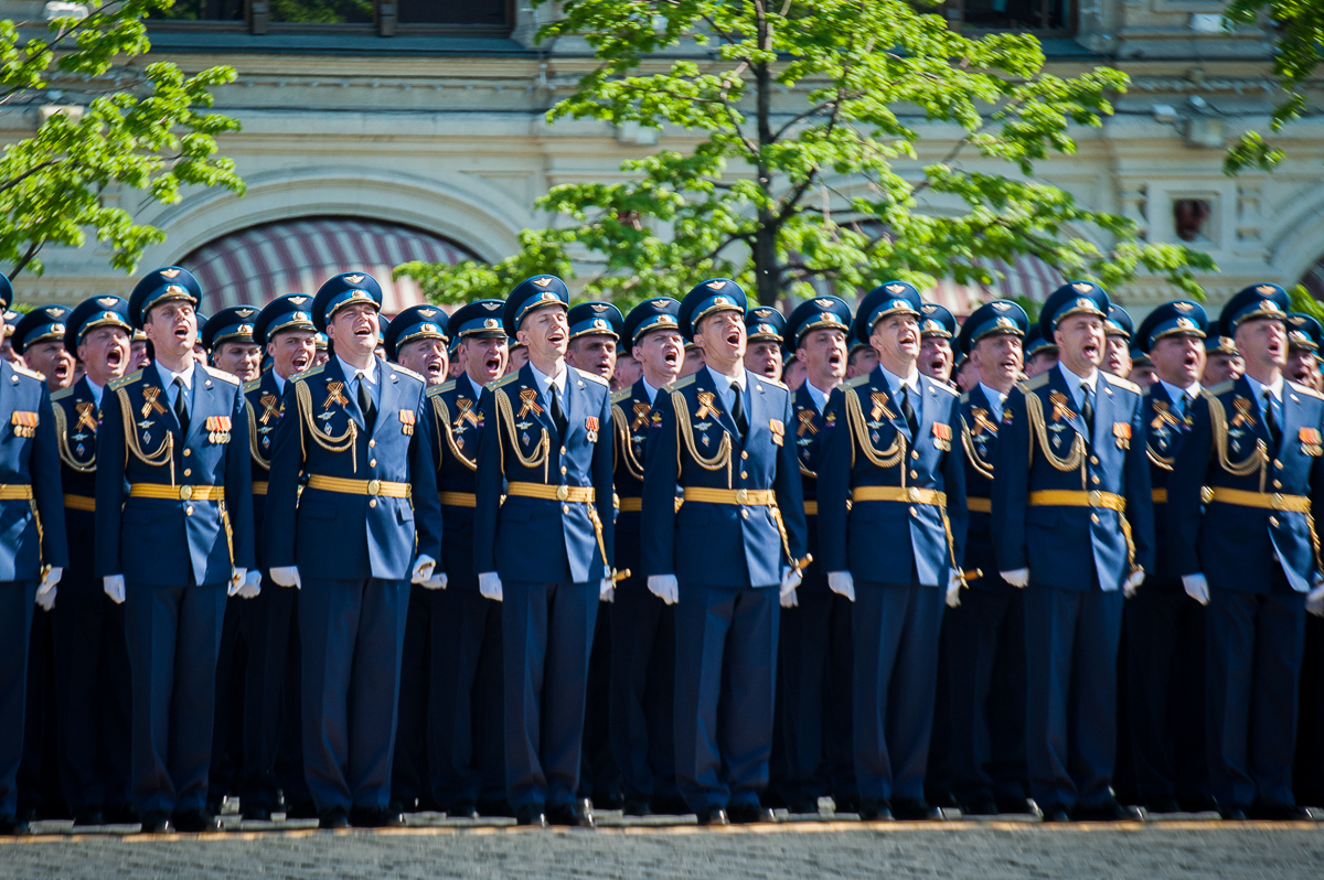 По плацу танки грохотали... Москва, Россия