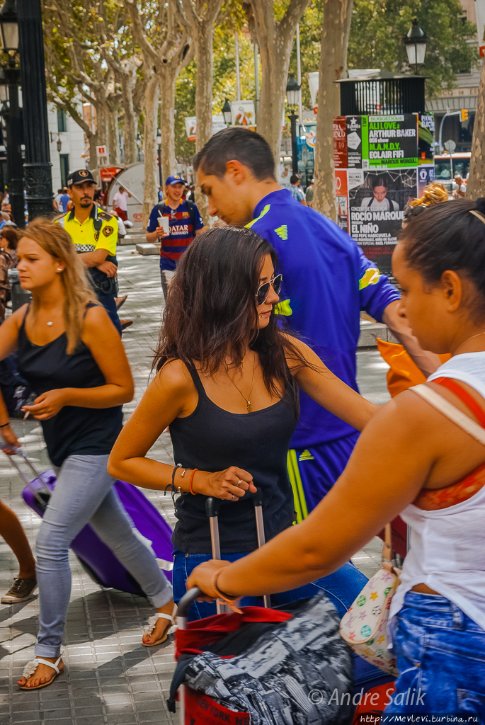 Август в Барселоне Барселона, Испания