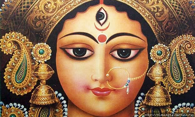 Богиня Парвати — супруга Шивы