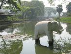 Озеро Kandawgyi Lake в Янгуне