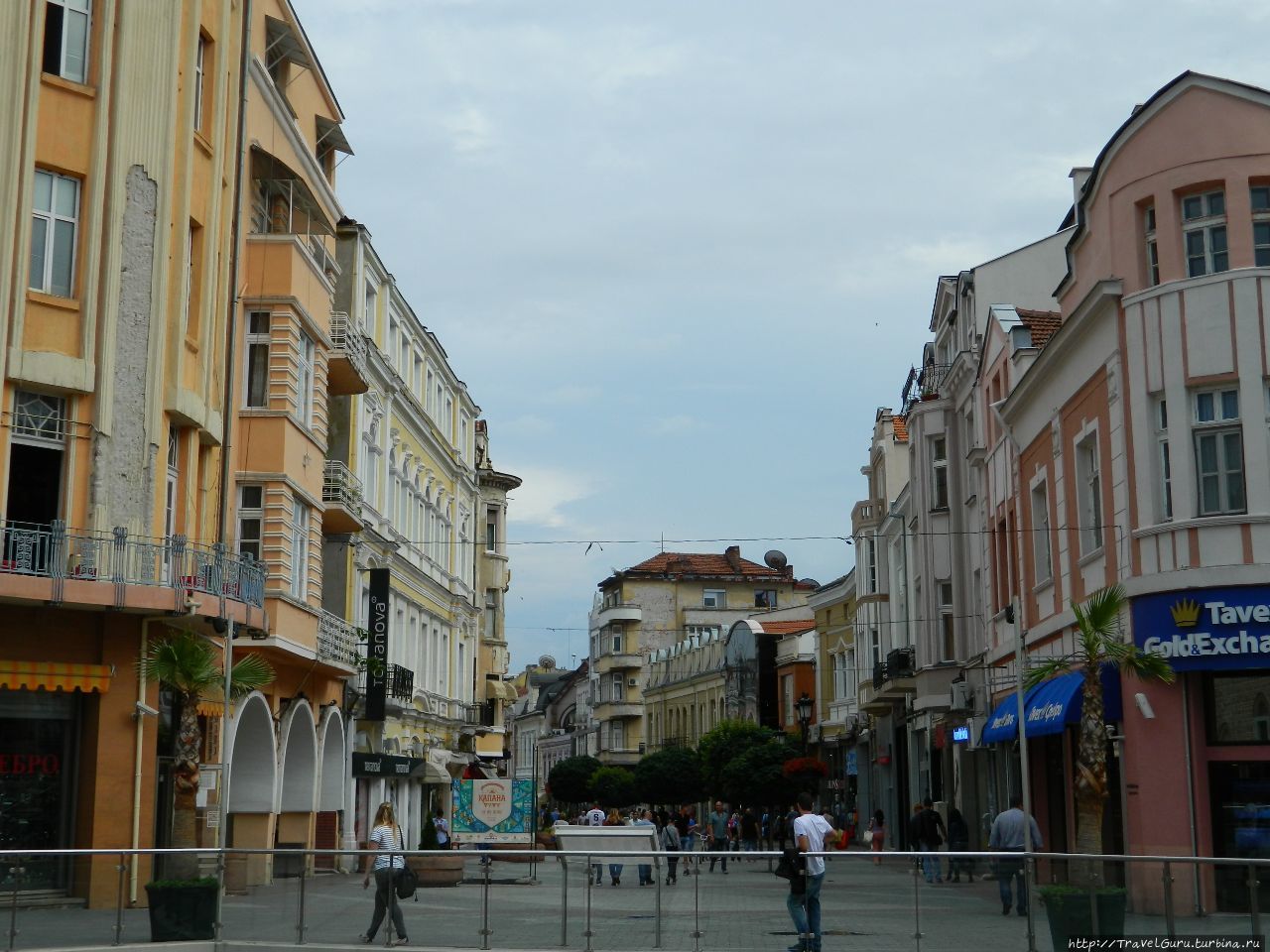 Пешеходная улица Александровска Пловдив, Болгария