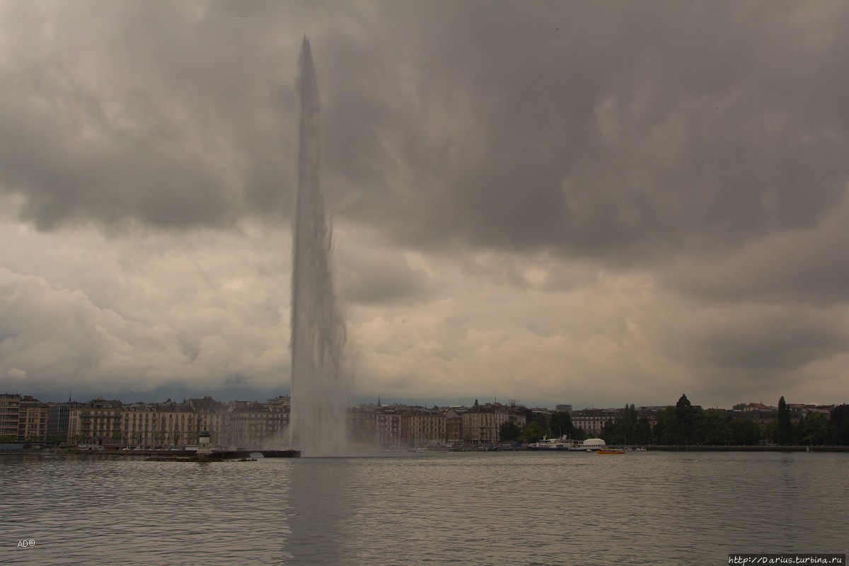 Женева — Фонтан Же-До Женева, Швейцария