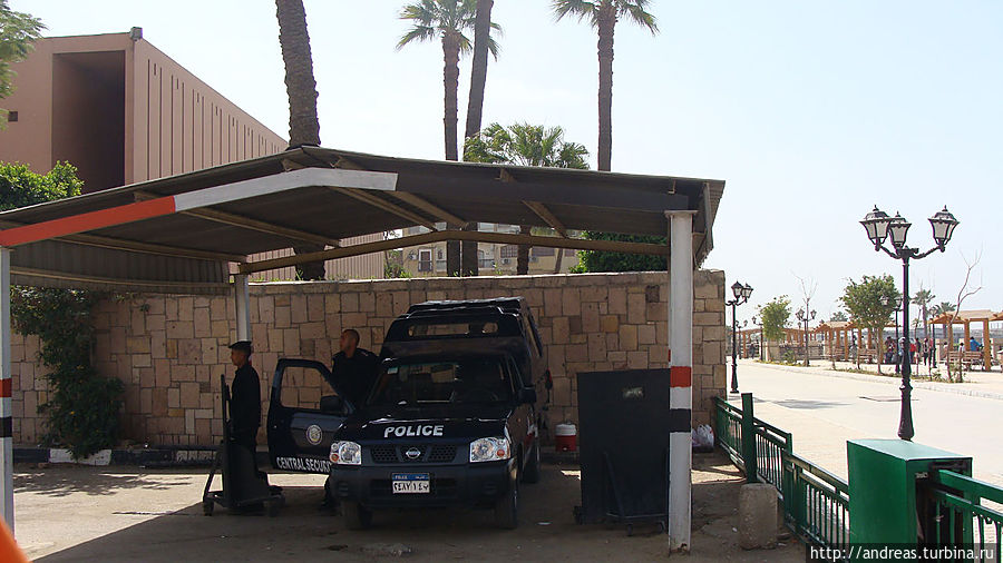 Полиция в тени Египет