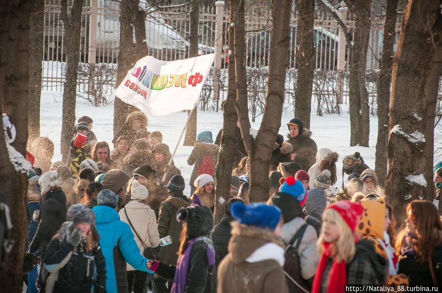 Большая снежная битва в Москве Москва, Россия