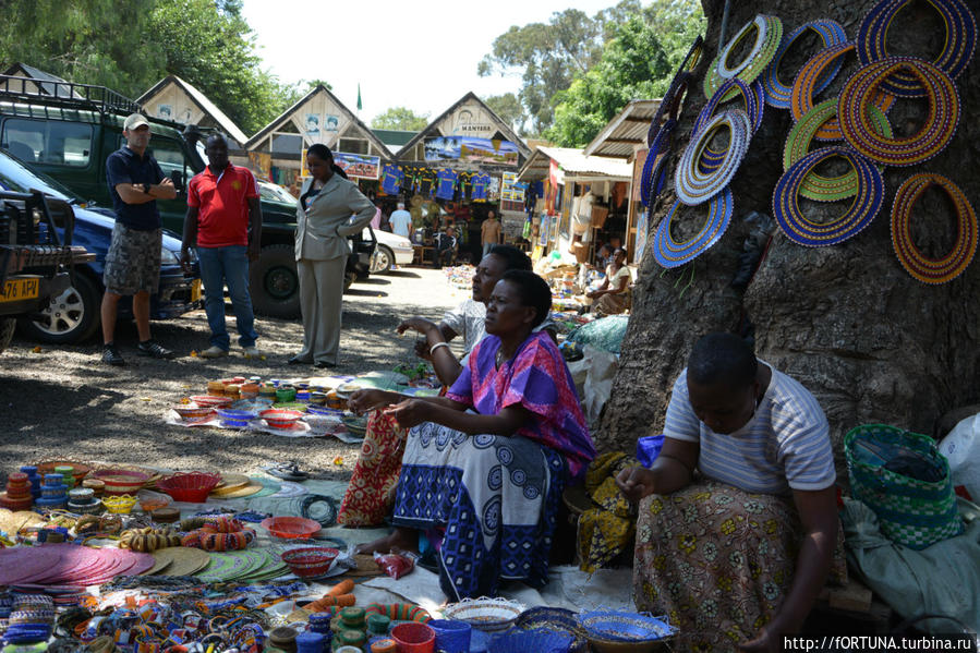 Масайский рынок Аруша, Танзания
