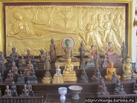 Статуи Будд в Дхамасале. Фото из интернета
