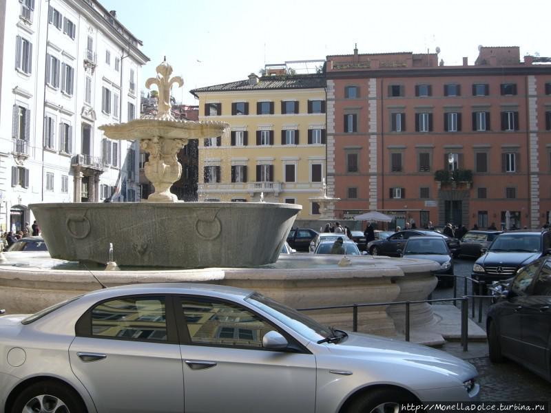 Античные  Римские фонтаны Рим, Италия