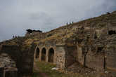 Руины   нижних   террас.