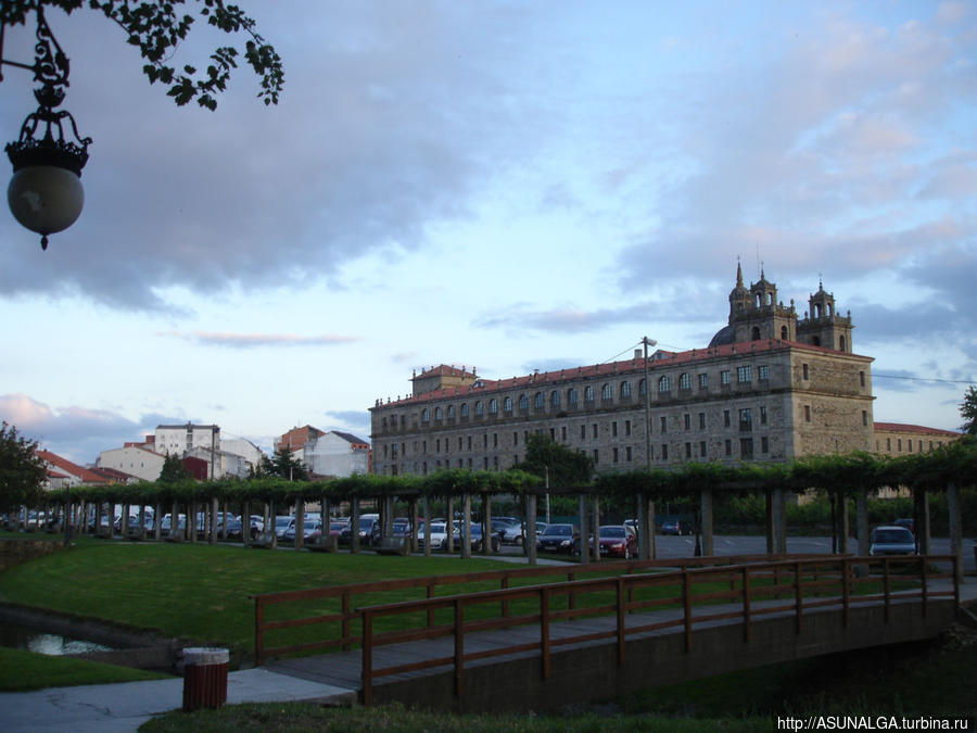 Monforte de Lemos — город с неоклассическим стилем... Галисия, Испания