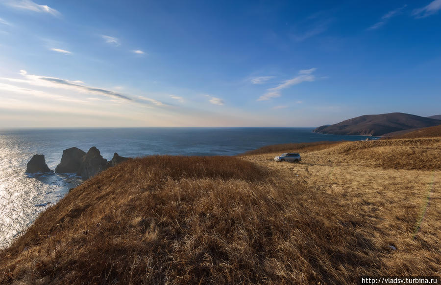 Поездка в залив Владимира Владимира залив, Россия