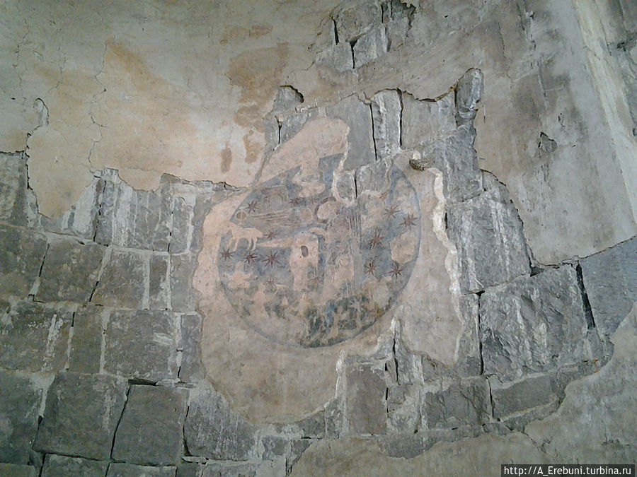 Фреска в монастыре Воротнаванк Вагатин, Армения