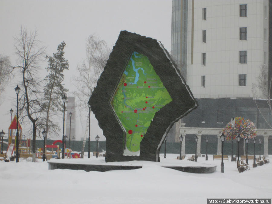 Прогулка по Тюмени в апрельский снегопад Тюмень, Россия