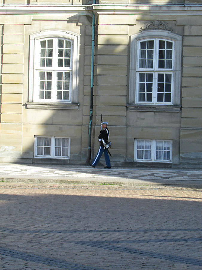 Амалиенборг-королевская резиденция Копенгаген, Дания