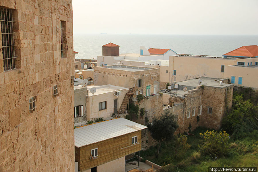 Вид из окон крепости. Акко, Израиль