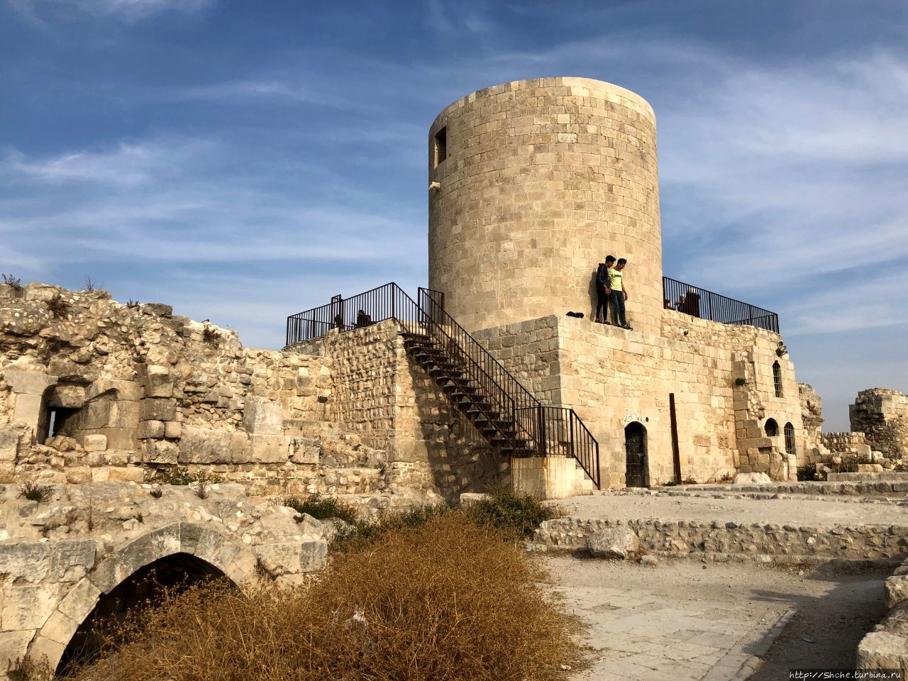 Панорамы Алеппо с трех локаций на городской крепости