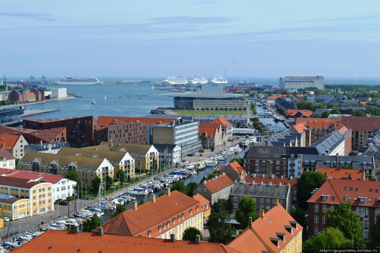 Копенгаген — знакомый город новыми тропами. На шпиле храма. Копенгаген, Дания