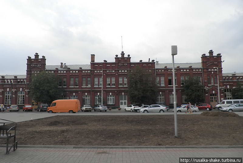 История здания вокзала Кропоткин, Россия