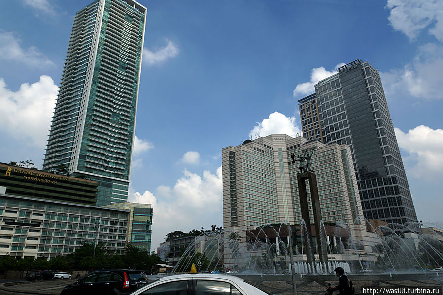 Современная Джакарта.