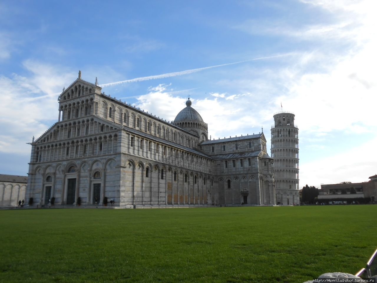 Путешествие вокруг piazza dei Miracoli (Pisa)