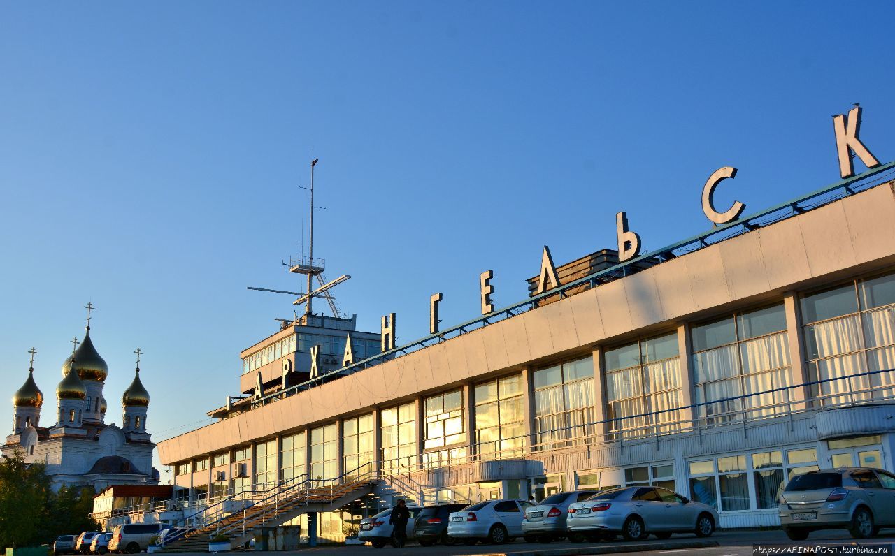 Архангельск. Историческая часть города Архангельск, Россия