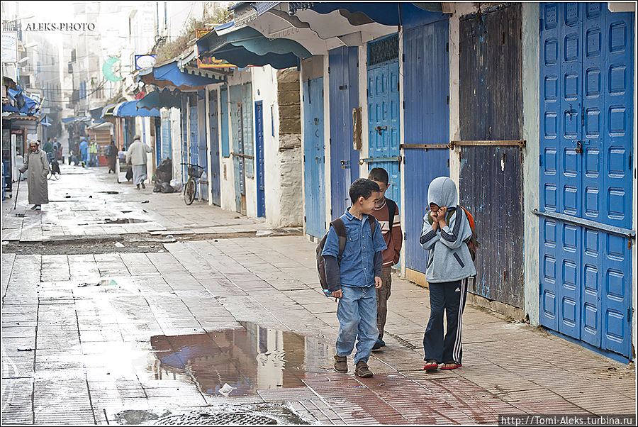 Дождливое утро Эс-Сувейры (Марокканский Вояж ч13) Эссуэйра, Марокко