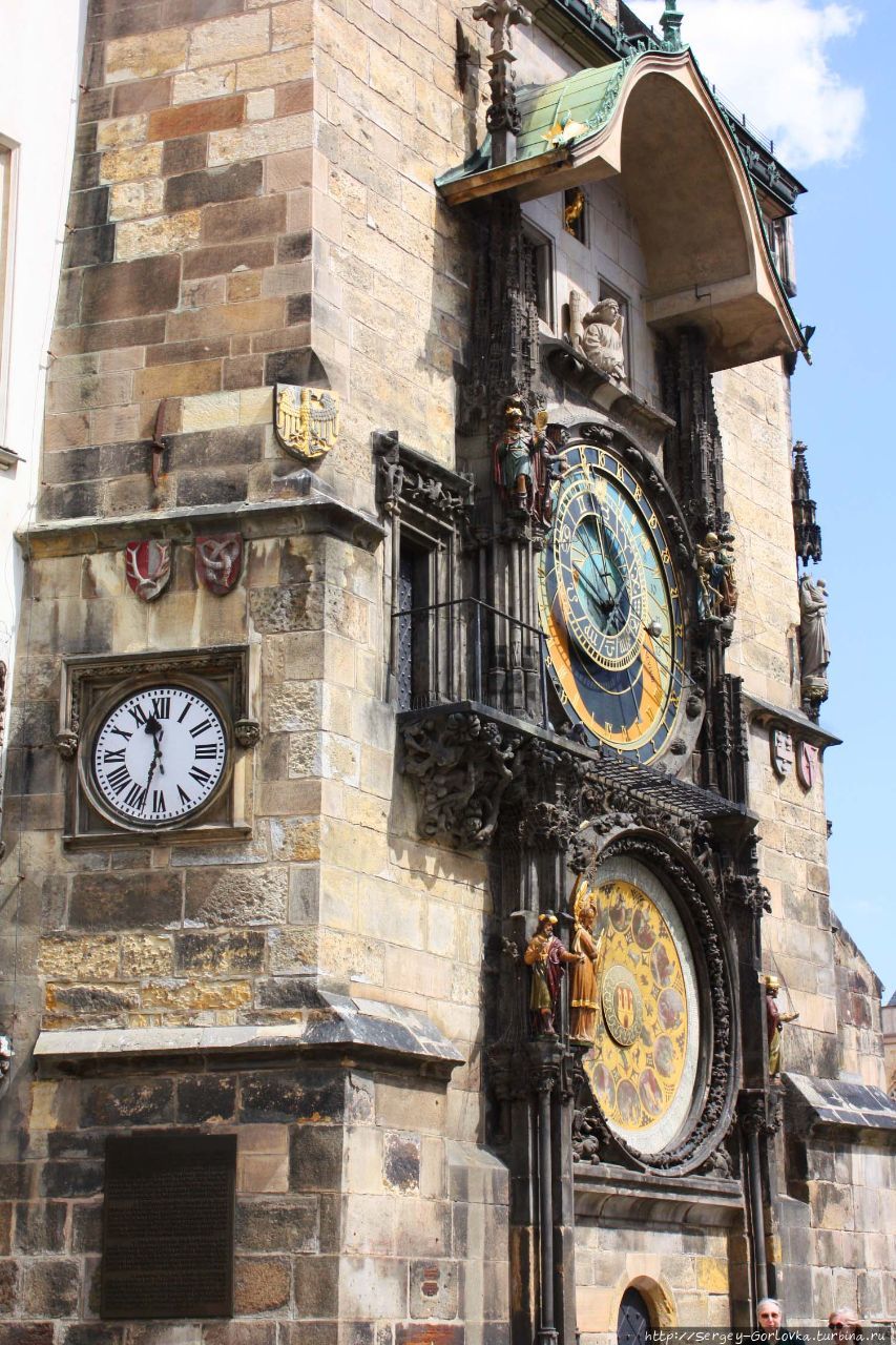 Часы как основа городской  архитектуры