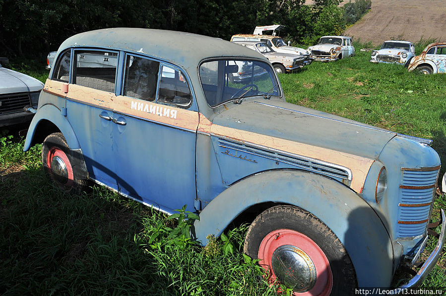 Автомобильный музей Красинца — жизнь автомобиля после смерти Чернь, Россия