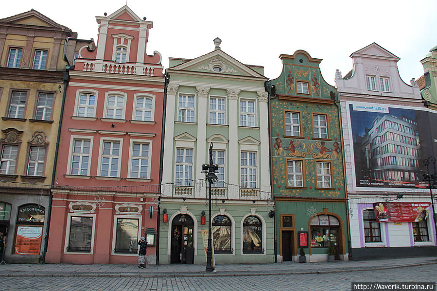 Познань — прогулка по Рыночной площади Познань, Польша